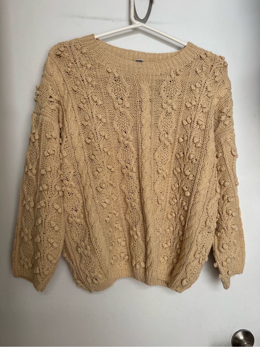 J.G. Hook Cotton fisherman knit sweater - ‘90’s vintage